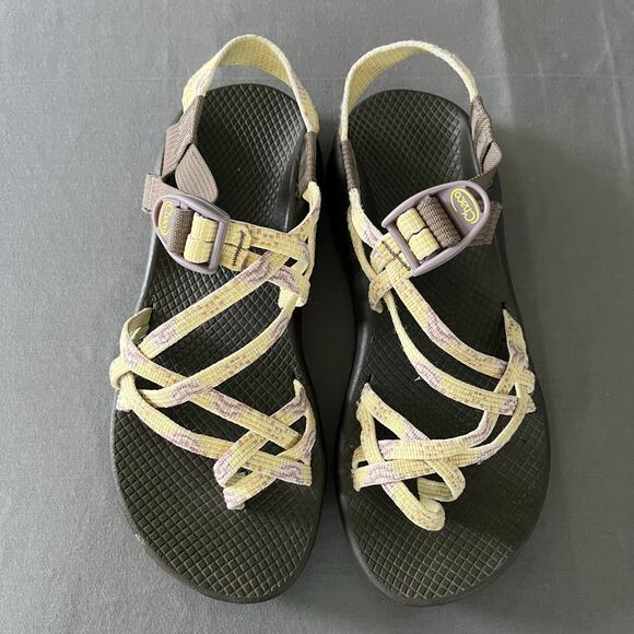 Chaco Women's ZCloud X2 Sport Sandals Braided - Size 9 - Yellow Multicolor - Picture 5 of 9